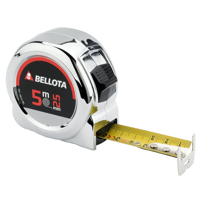 Fita Métrica Cromada 5Mt Bellota 50012-5Bl