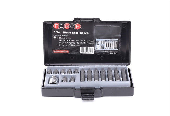 FORCE 4156 JOGO BITS TX 15PCS
