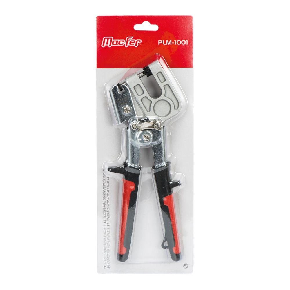 Alicate de Cravar Perfis de Pladur Macfer PLM-1001