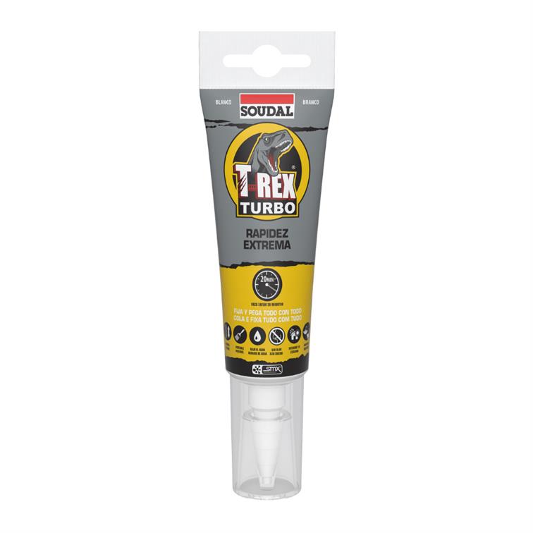SOUDAL T-REX TURBO BRANCO 125ML