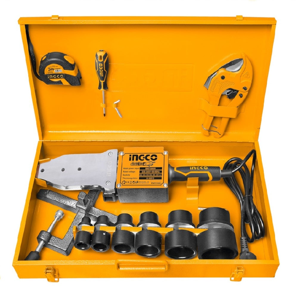 Polifusora PPR 1500W Ingco c/Matrizes (20-25-32-40-50-63)