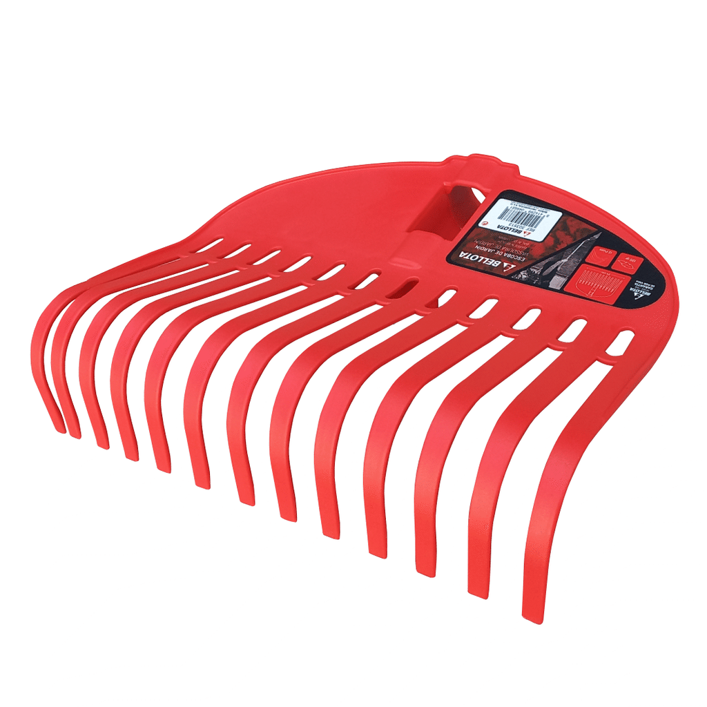 Apanha Folhas Bellota Plástico 13 Dentes c/ Cabo Alumínio