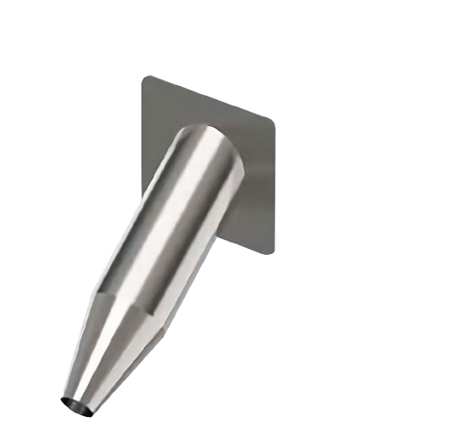 Canhão de parede LANA aço inox A316L
