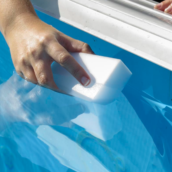 Esponja de limpieza de línea de flotación