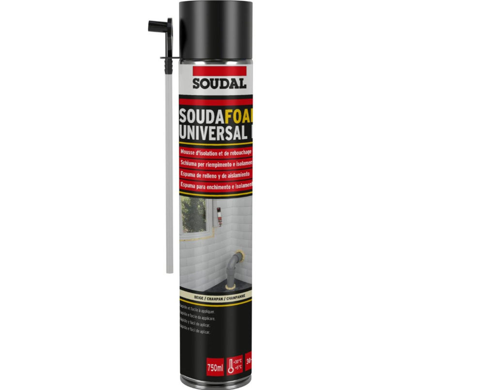 SOUDAL ESPUMA PU MANUAL UNIVERSAL M 750ML