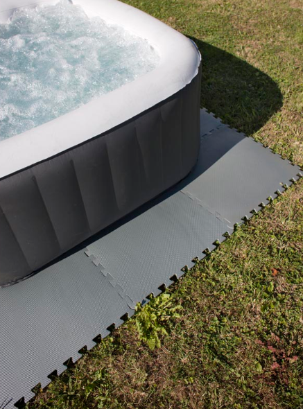 Alfombra protectora para piscinas