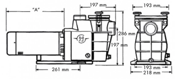 Bomba de Filtração StarPump II até 1,5 CV - Hayward