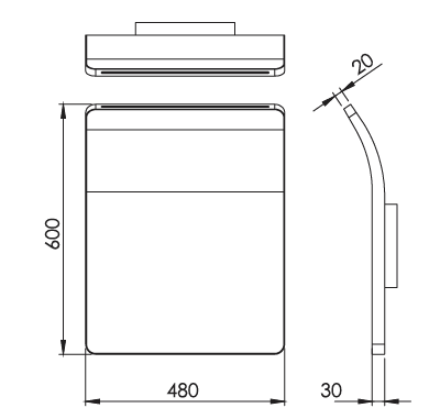 Cascata Frame aço inox A316