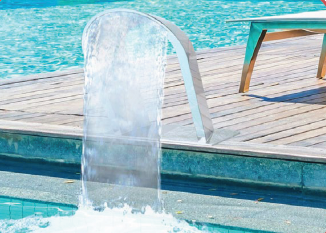 Cascata Mini BOW Aço Inox A316L