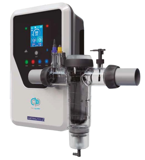 Eletrólise de sal ELITE CONNECT CELLGUARD pH