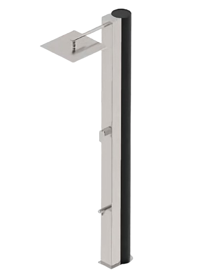 Chuveiro solar inox 50 L