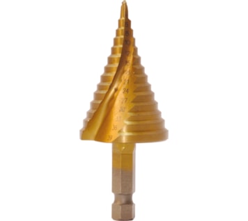 MACFER BROCA ESCALONADA TITANIO 6-50MM