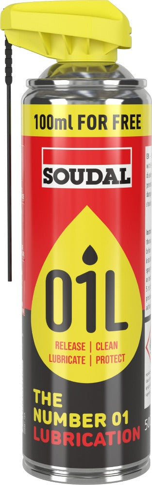 SOUDAL O1L LUBRIFICANTE MULTI FUNÇOES 500ML