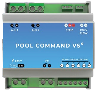 Relógio Pool Command VS para bomba velocidade variável
