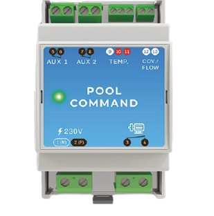 Relógio Pool Command para bomba velocidade simples