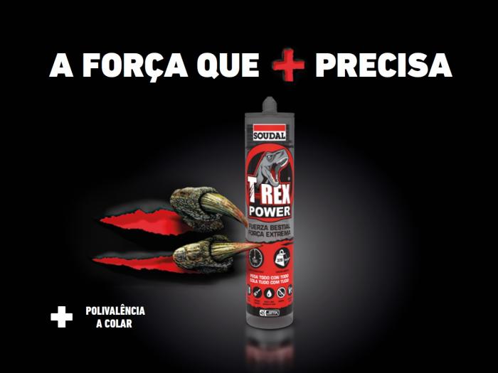 SOUDAL T-REX POWER BRANCO 290ML