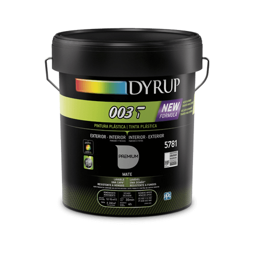 DYRUP 003 - Tinta de exterior e interior 15 L