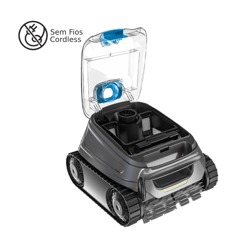 Aspirador de Piscina Automático a Bateria sem fios CNX-Li 52 iQ limpa fundos robot