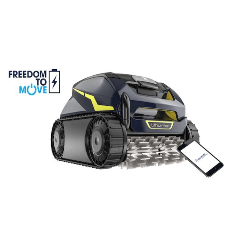 Aspirador de Piscina automático a bateria sem fios FREERIDER RF 5200 iQ limpa fundos robot ZODIAC