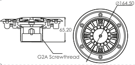 Boca de impulsão de fundo - EMAUX