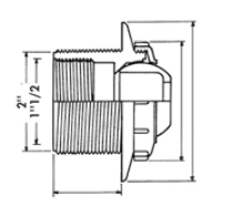 Boca de impulsão Direcionável - Hayward