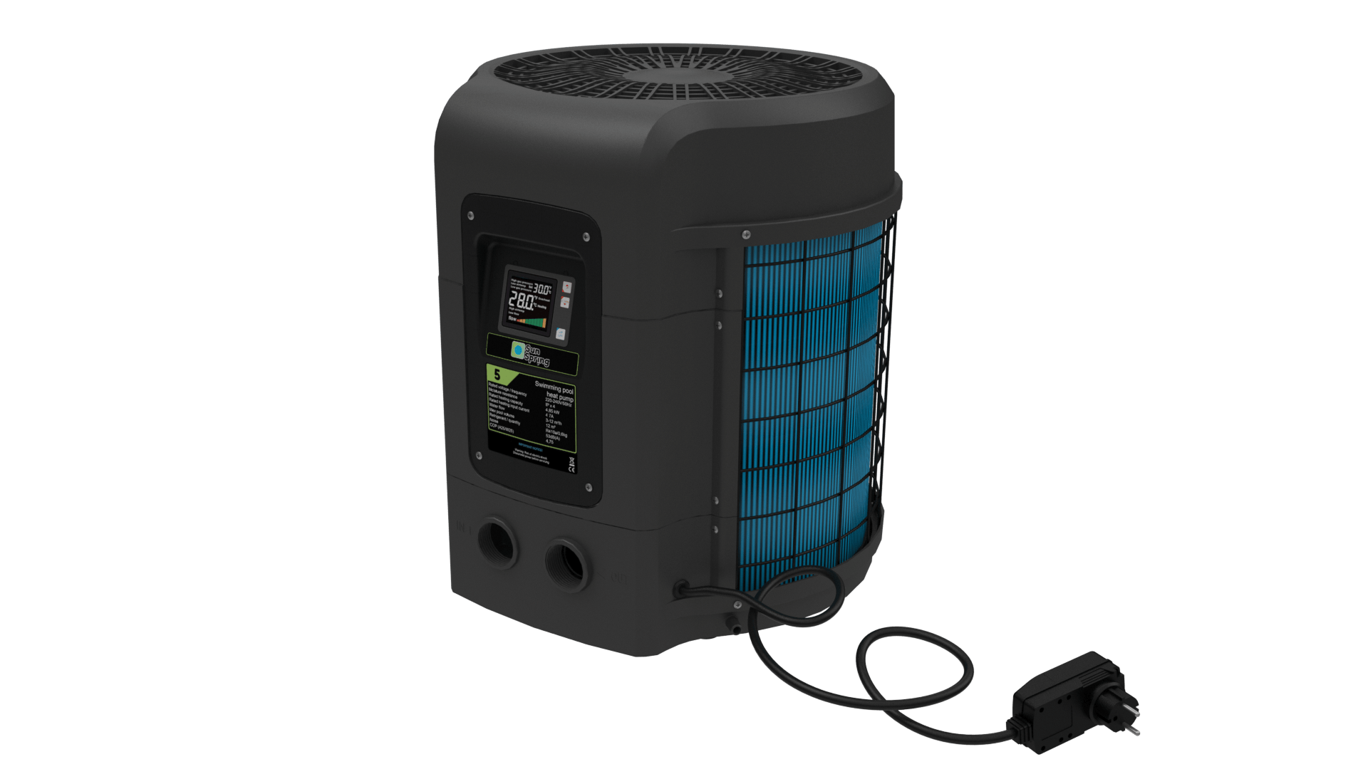 Bomba de calor HOT SPLASH y SUN SPRING