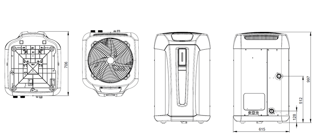 Bomba de calor ZS550 iQ Zodiac