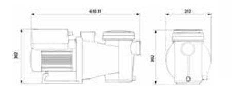 Bomba de Filtração de Velocidade Variável InverK