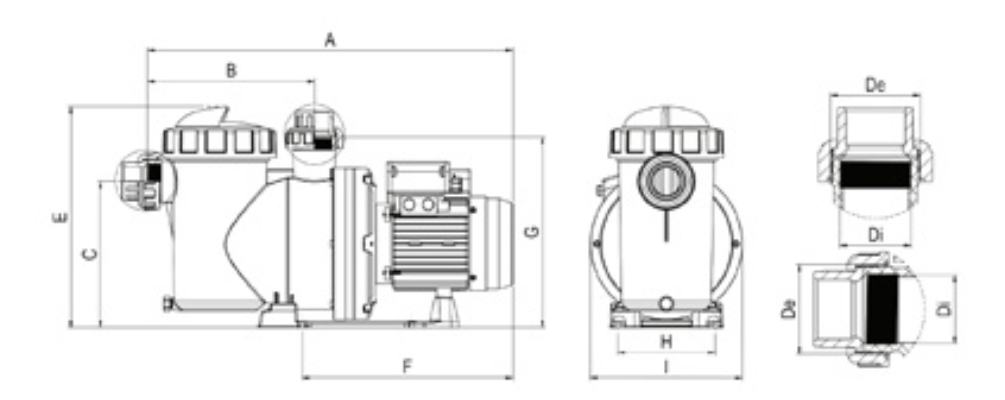 Bomba de Filtração Série Crystal