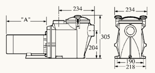 Bomba filtração RS II® VS TD Hayward