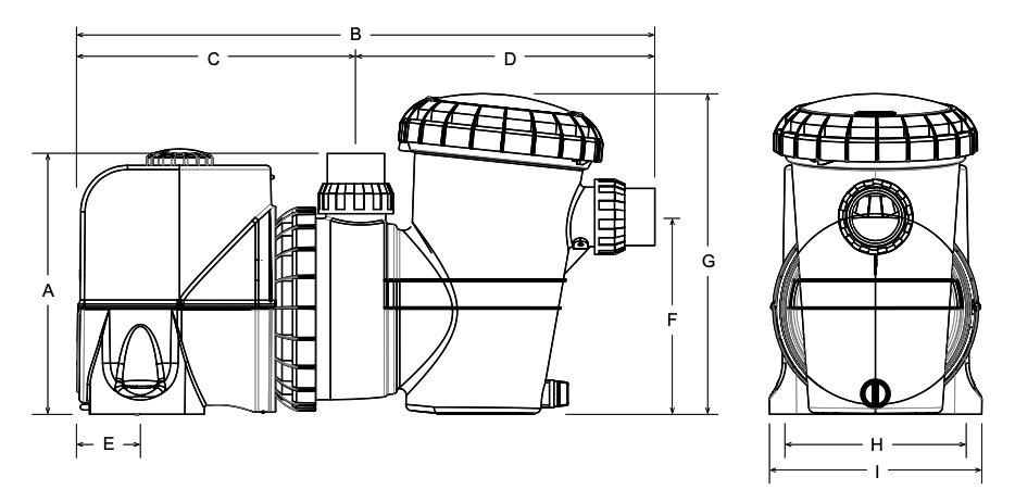 Bomba filtração Silensor Pro Premium VS D . 23m3/h