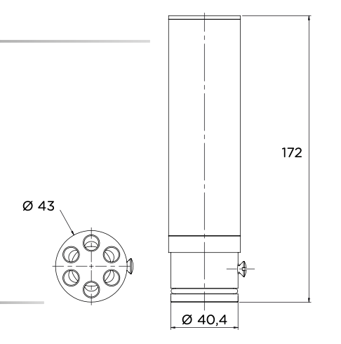 Canhão de água Tahiti