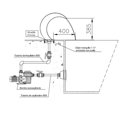 Cascata Residencial A-350 e A-500