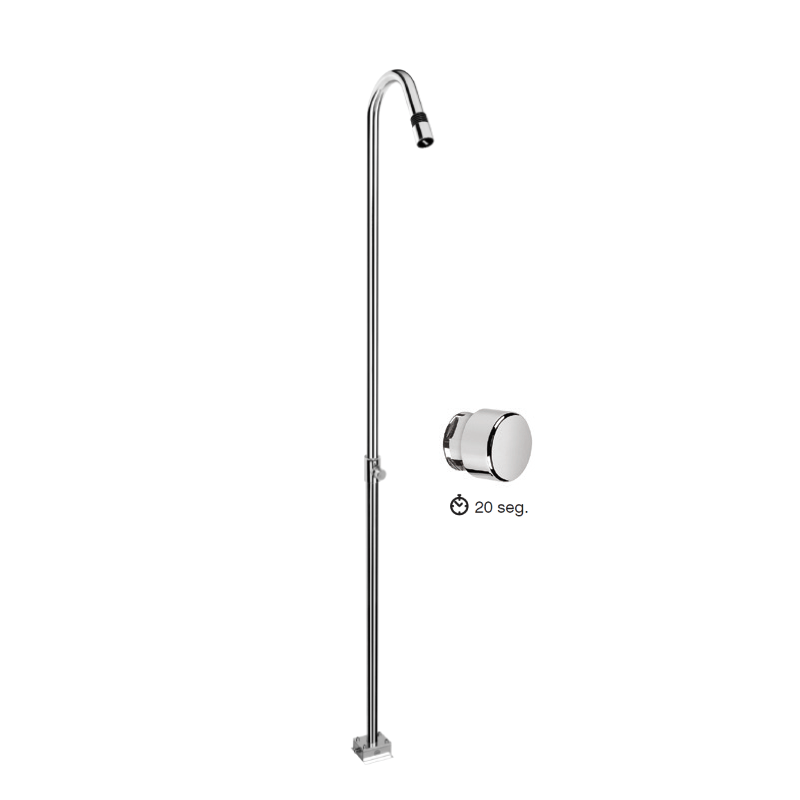 Cabezal de ducha de acero inoxidable de STILTPOOOL