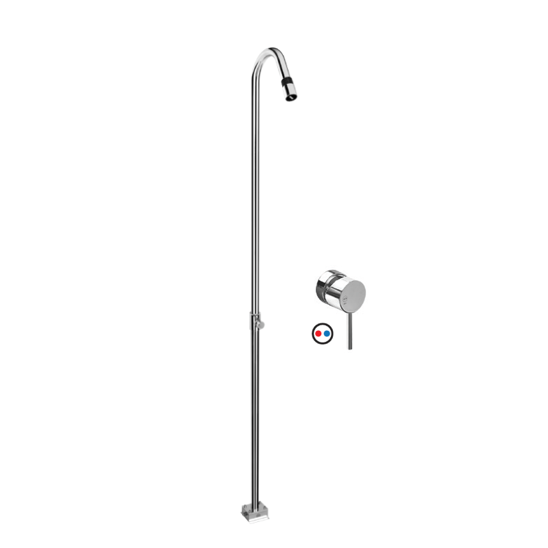 Cabezal de ducha de acero inoxidable de STILTPOOOL