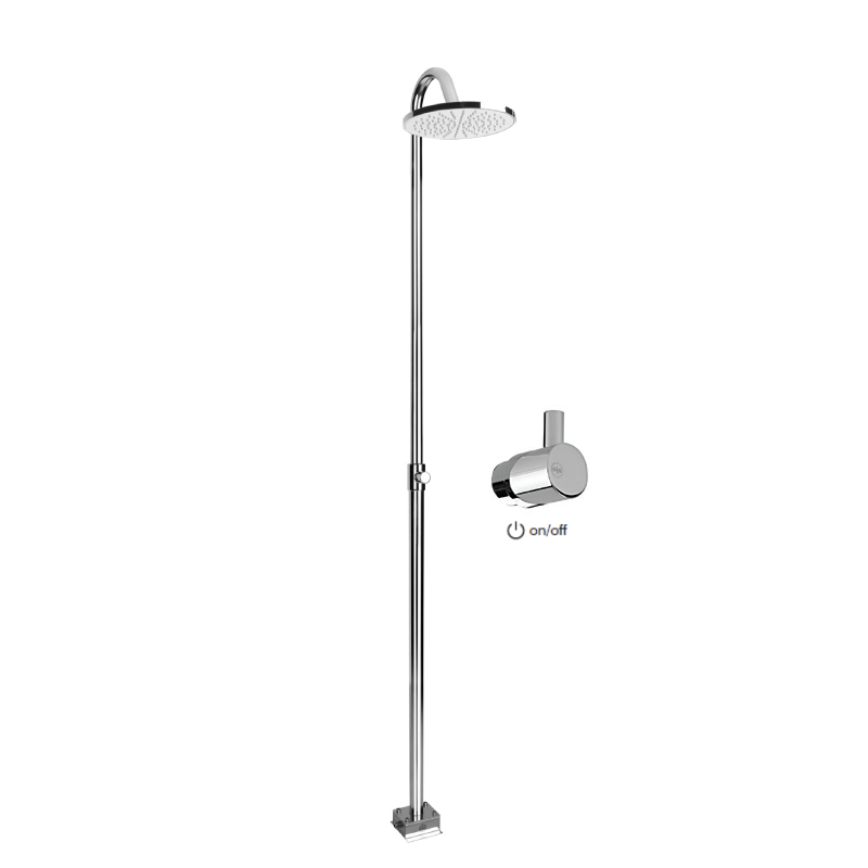 Cabezal de ducha de acero inoxidable de STILTPOOOL