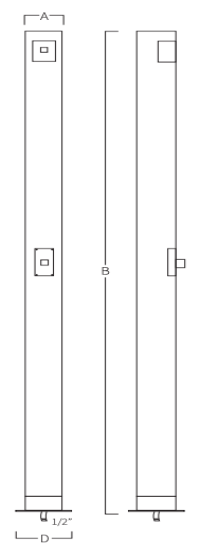Chuveiros (duches) ECOLOGIC - SCP