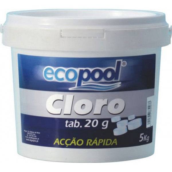 Cloro rápido - Pastilhas 20gr