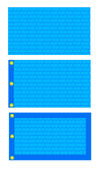 Coberturas de Verão - Bolha Simples, Dupla 400 microns