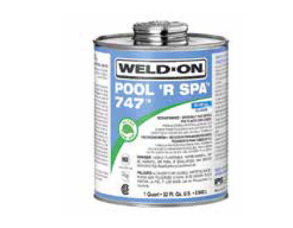 Cola PVC Azul Weld-On 500ml