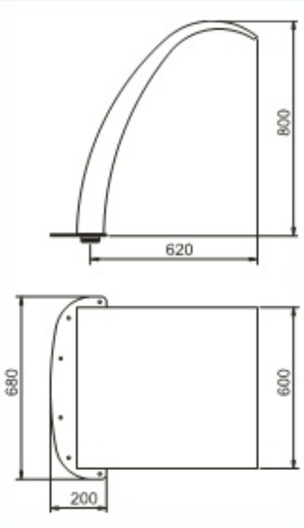 Cortina de água (canhão/cascata)