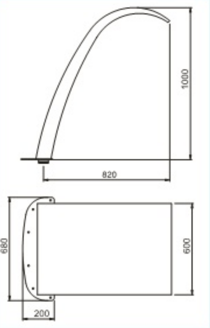 Cortina de água (canhão/cascata)