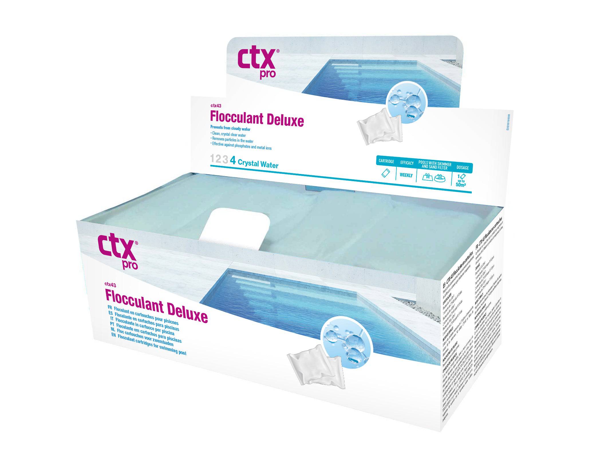 CTX-43 Floculante Deluxe (Cartucho 125gr)