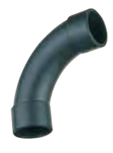 Codo de collar de PVC de 90° PN16