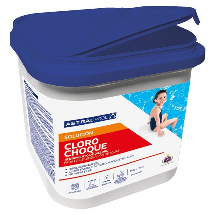 ASTRAL - 200GR Cloro Choque Granulado