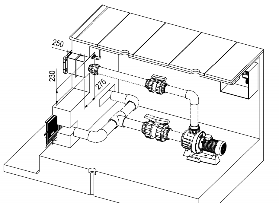 KIT Contra-Corrente - Basic ND - ASTRALPOOL