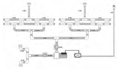 Kit Hidromassagem SPA obra . SCP