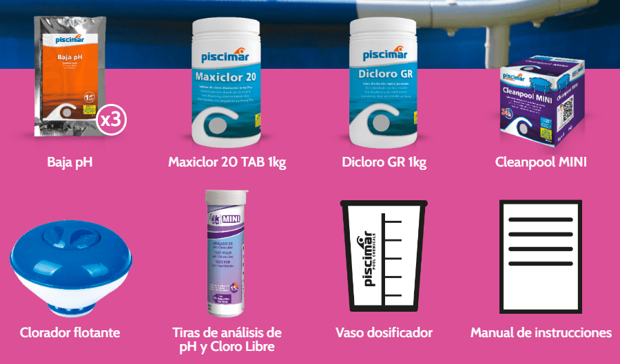 Kit de Mini Piscinas - Mini Piscinas