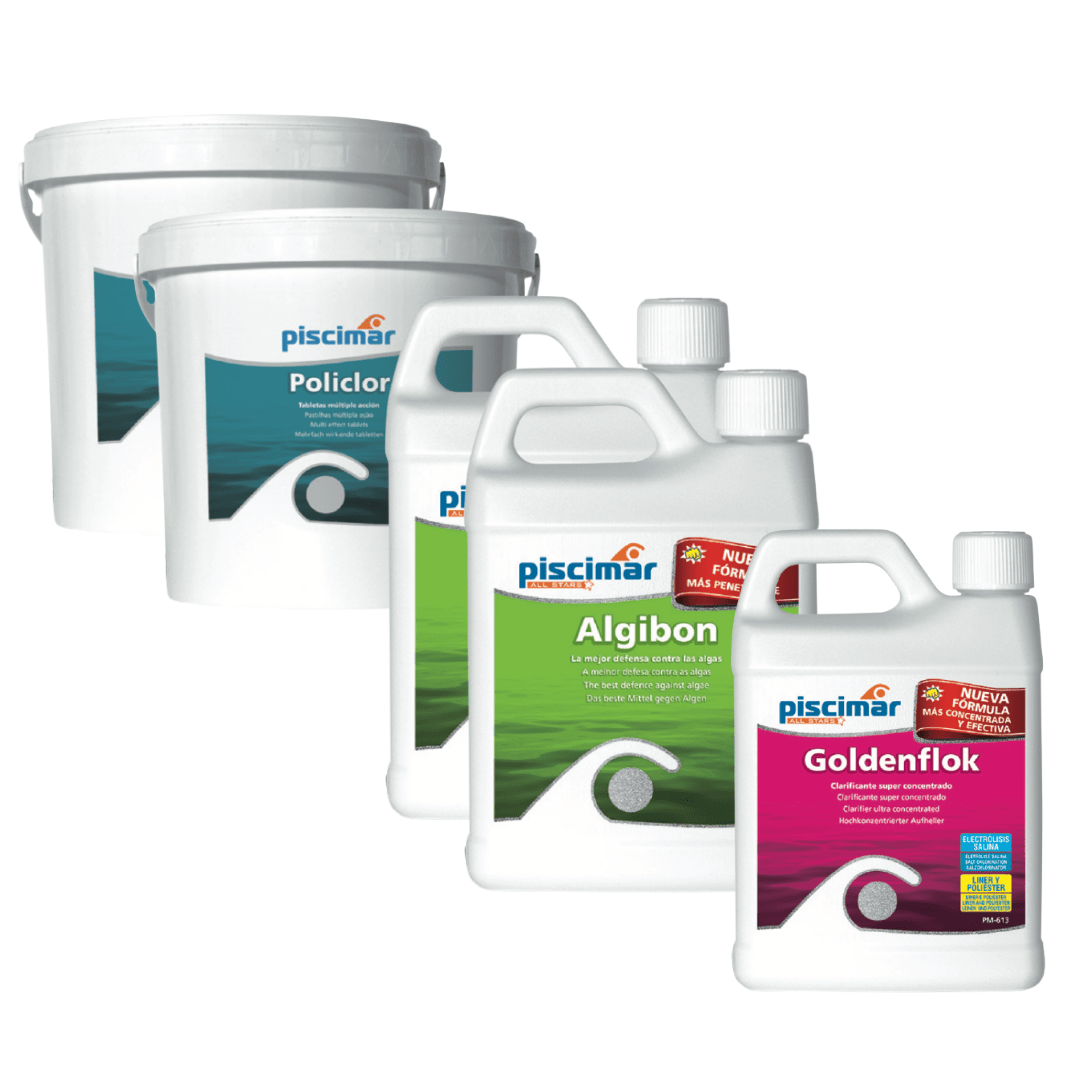 Kit Multiacción Policlor + Algibon + Goldenflok