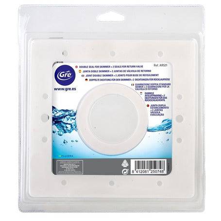Kit Skimmer para piscinas de Aço e Acessórios para Filtração - GRE